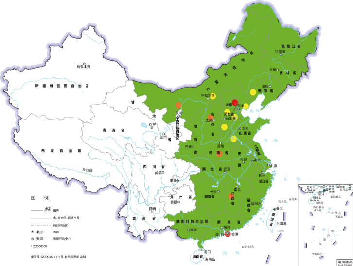 中国旭阳集团有限公司业务覆盖范围