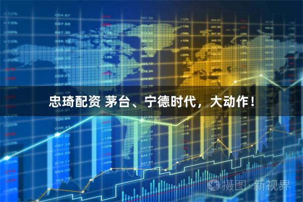 忠琦配资 茅台、宁德时代，大动作！