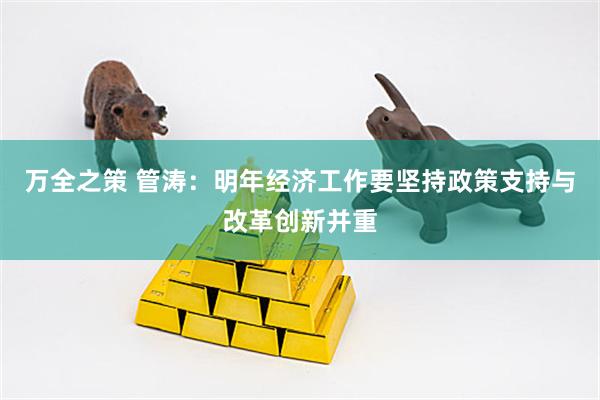 万全之策 管涛：明年经济工作要坚持政策支持与改革创新并重